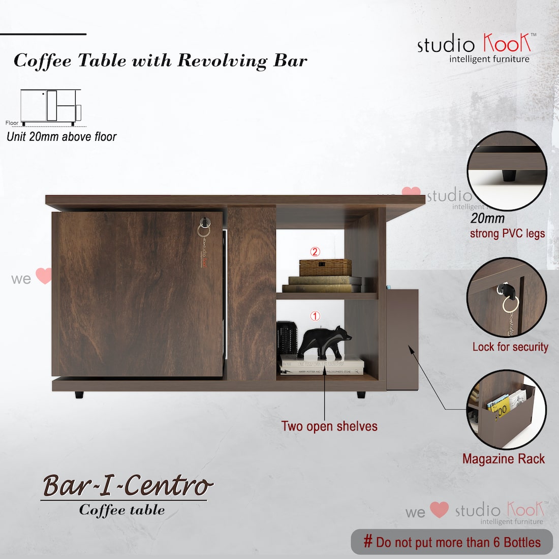 Bar-I-Centro Coffee Table