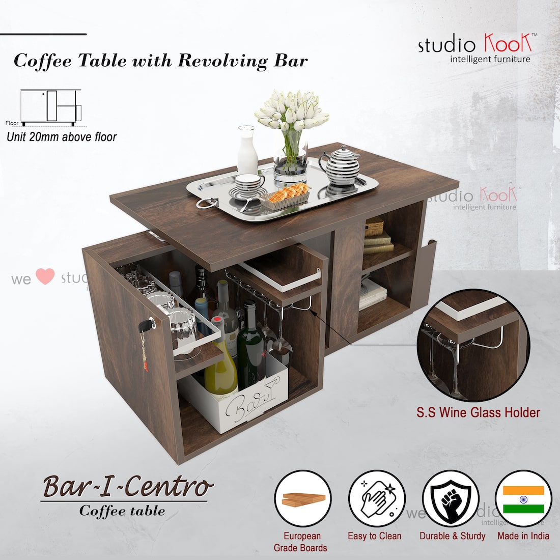 Bar-I-Centro Coffee Table