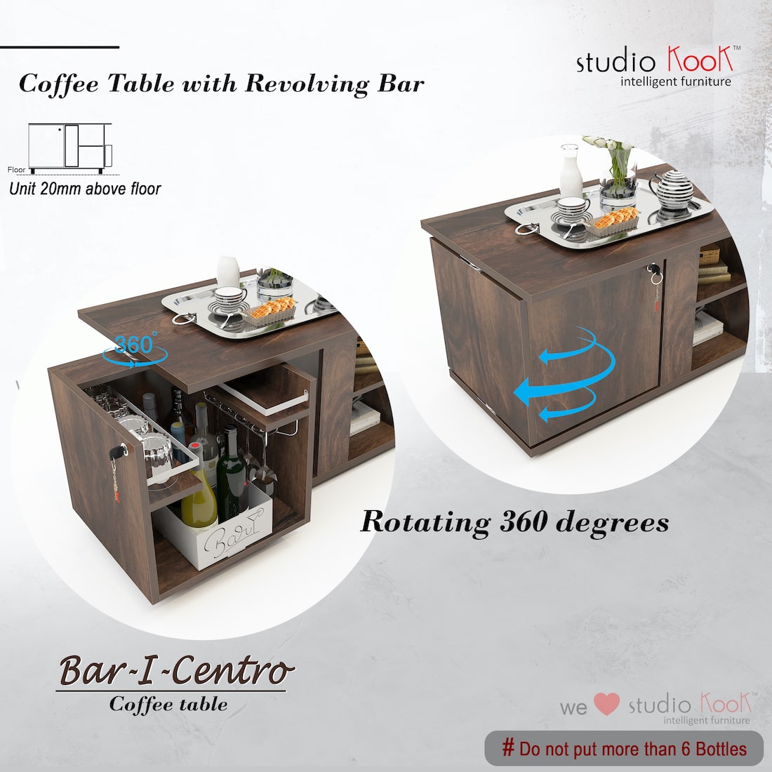 Bar-I-Centro Coffee Table