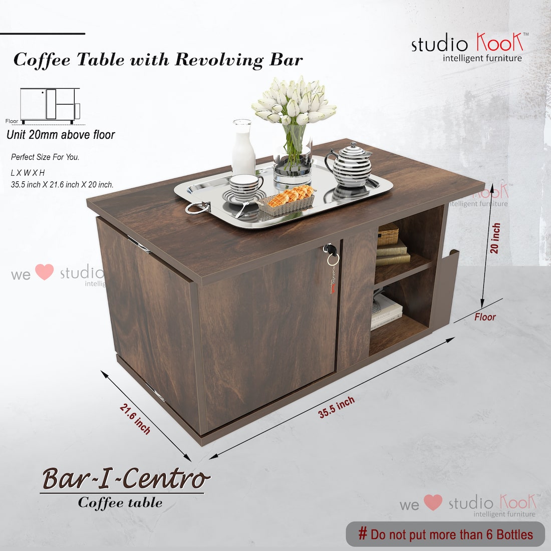 Bar-I-Centro Coffee Table