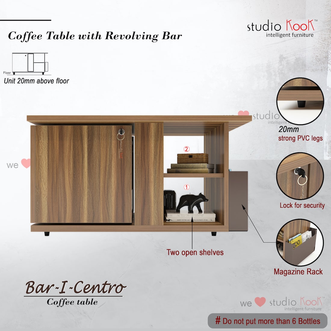 Bar-I-Centro Coffee Table