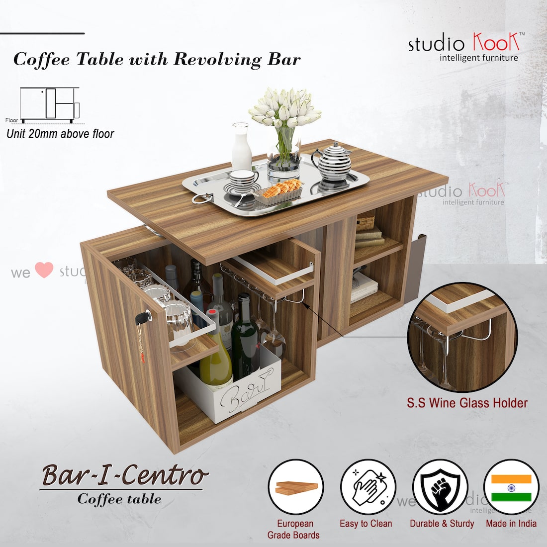 Bar-I-Centro Coffee Table