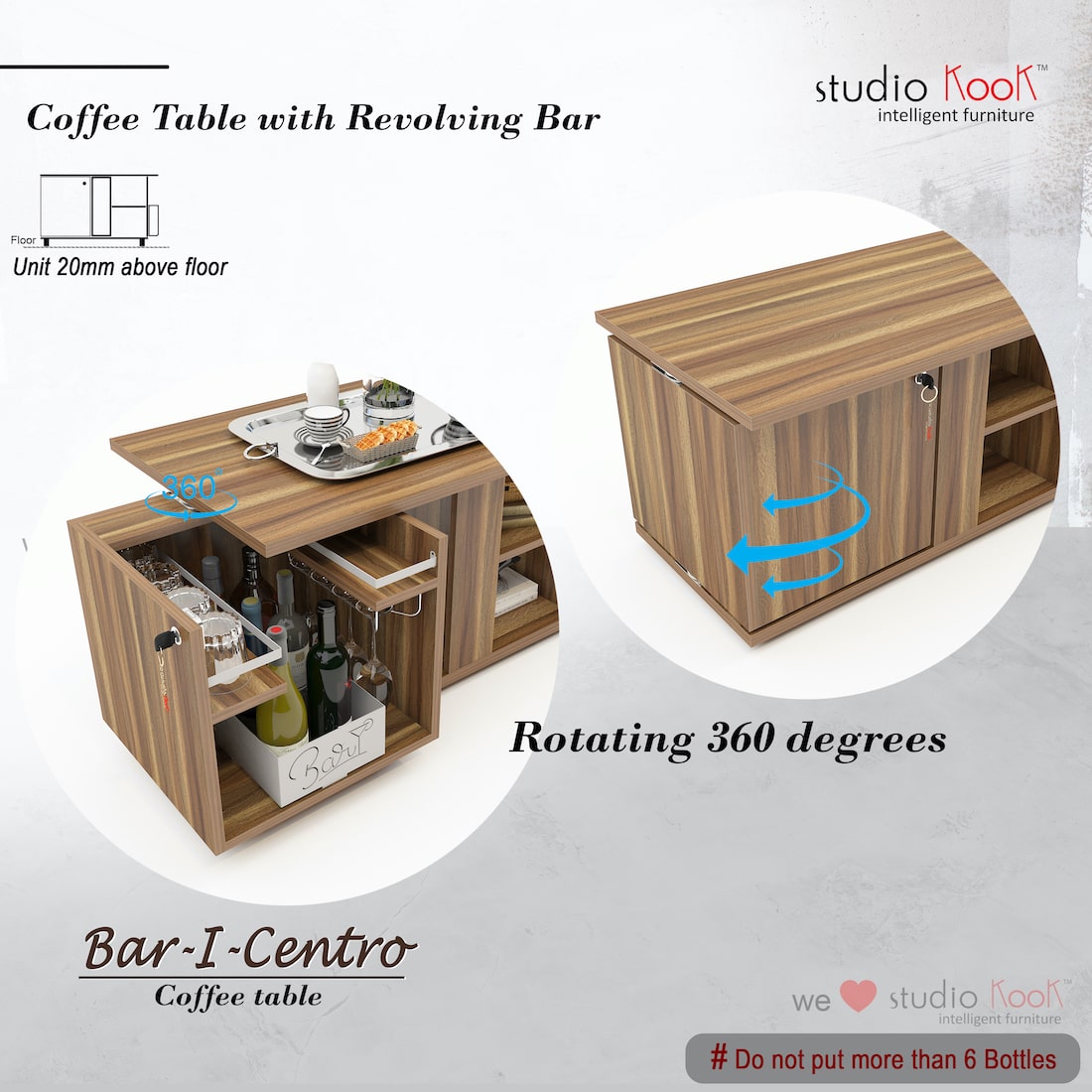 Bar-I-Centro Coffee Table