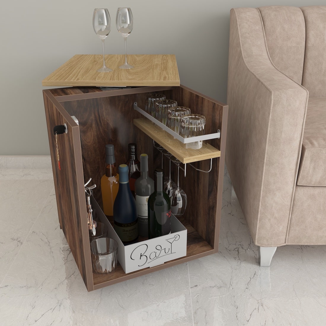 Classic Minibar Cabinet – StudioKook1
