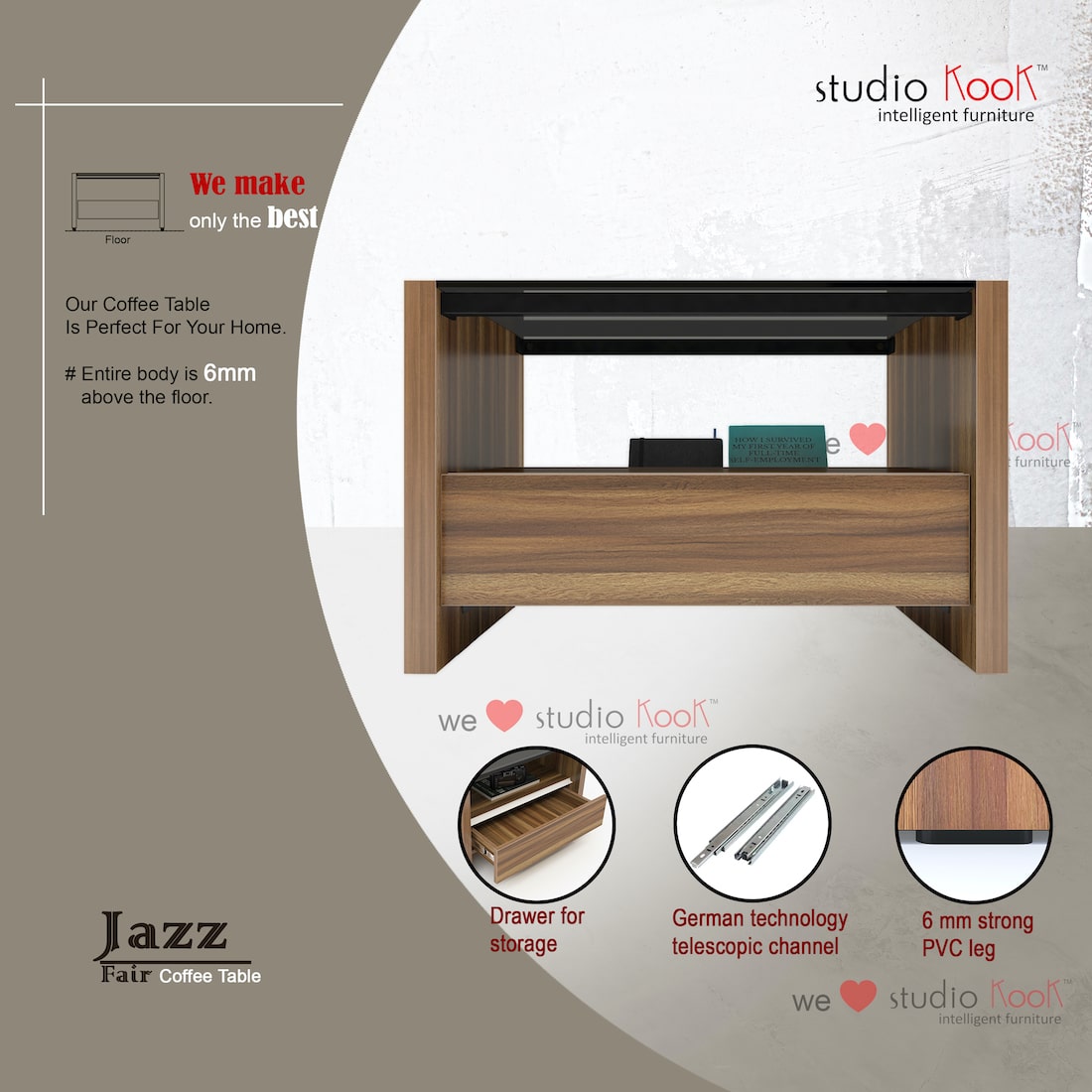 Jazz Fair Coffee Table