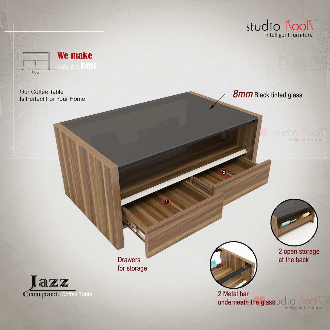 Jazz Compact Coffee Table