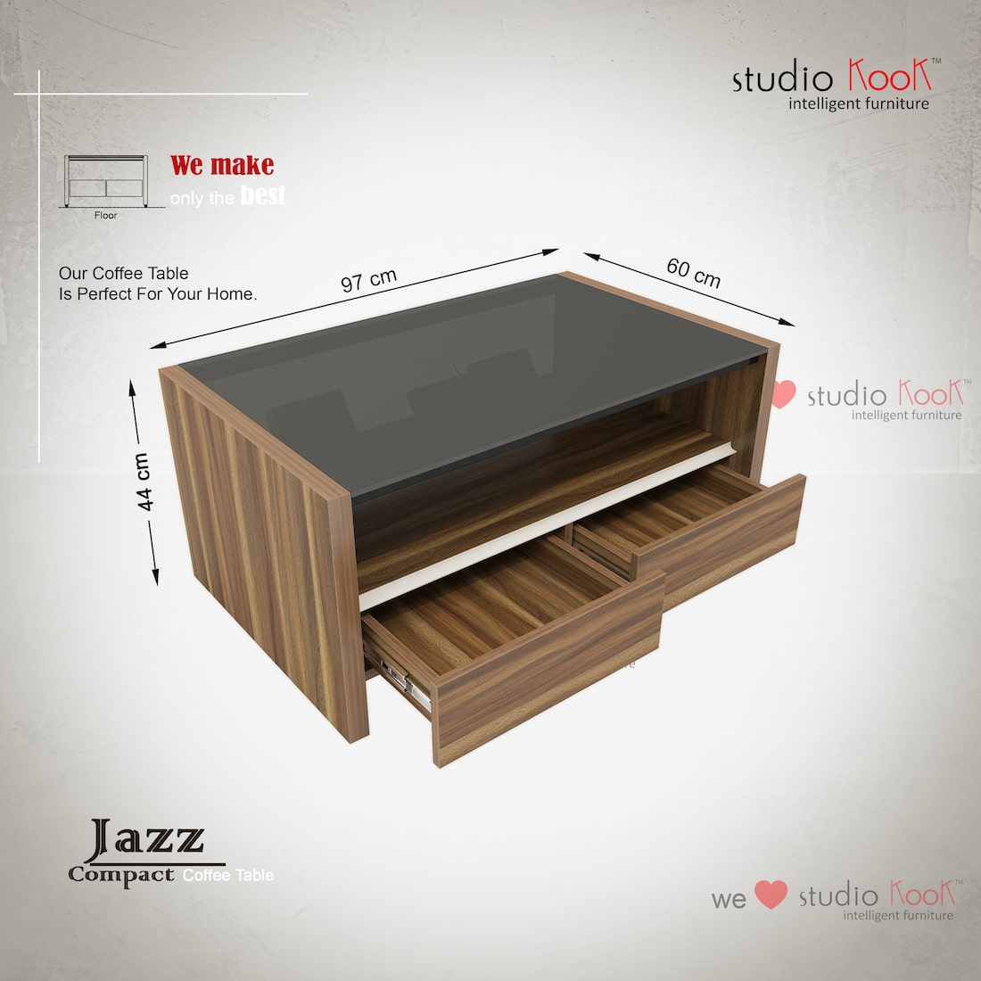 Jazz Compact Coffee Table