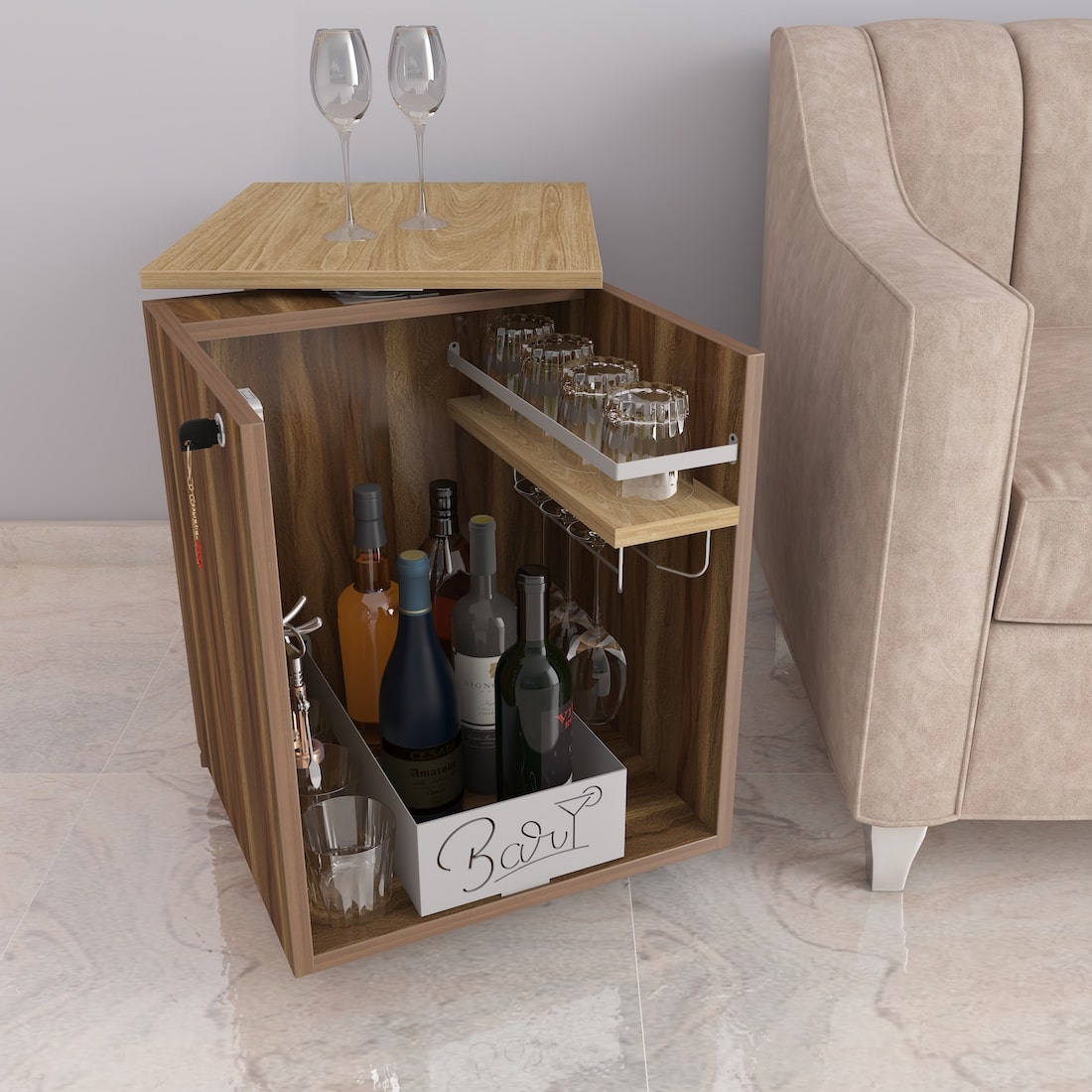 Classic Minibar Cabinet