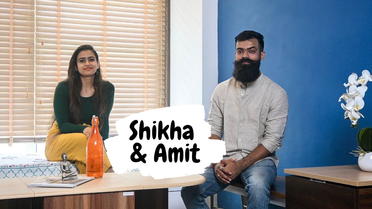 Load video: Newly married Amit and Shikha decorate their home with Studio Kook&#39;s intelligent furniture