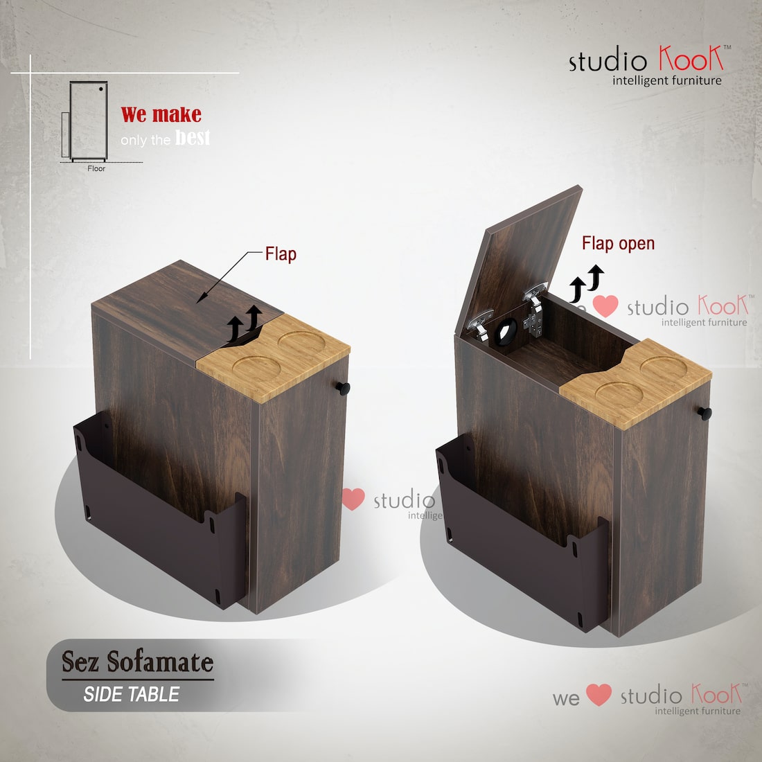 Sez Sofamate Side & End Table