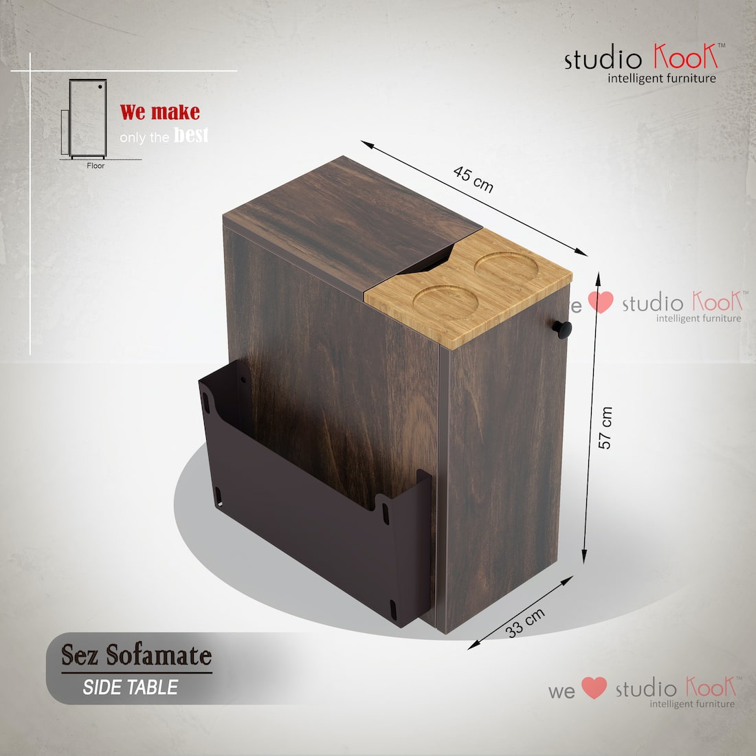 Sez Sofamate Side & End Table