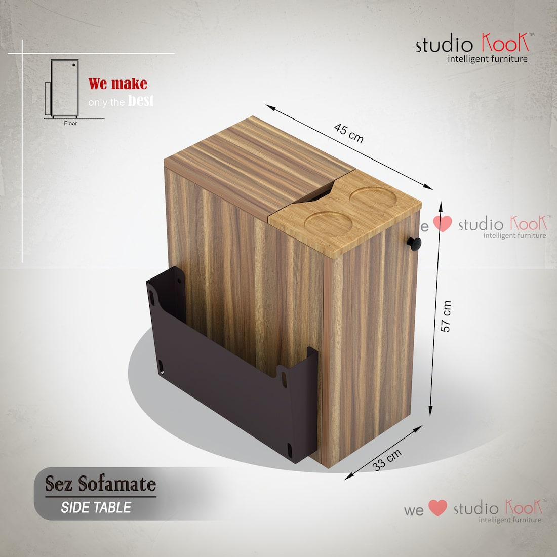 Sez Sofamate Side & End Table