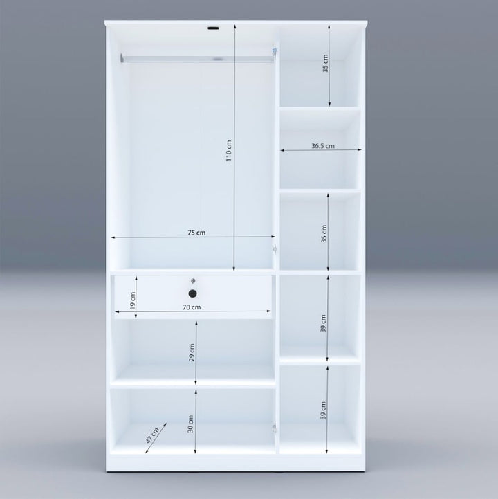 Amari 3 Door Wardrobe