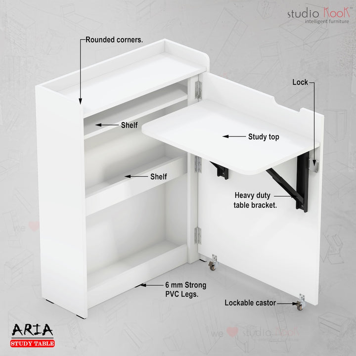 Aria Folding Study Table