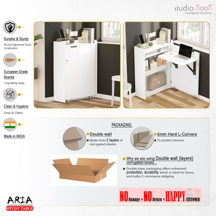 Aria Folding Study Table