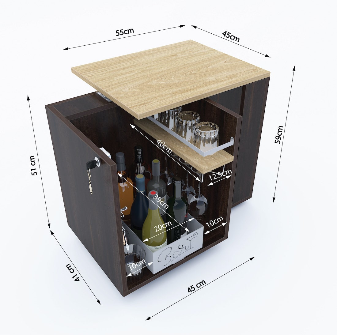 Classic Minibar Cabinet – StudioKook