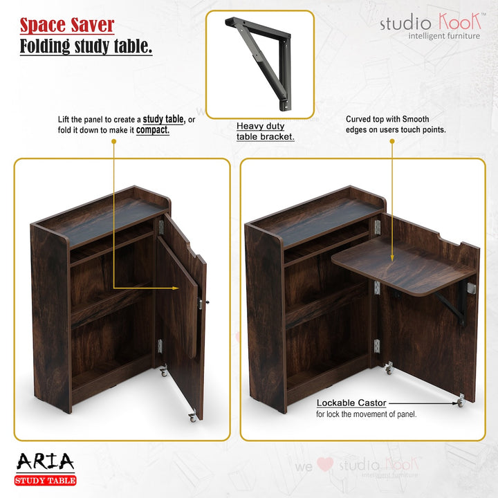 Aria Folding Study Table