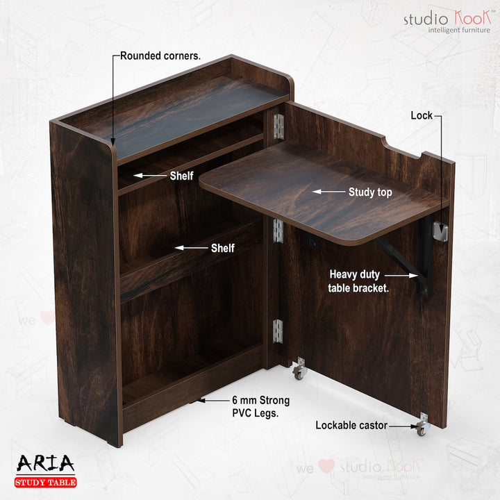 Aria Folding Study Table