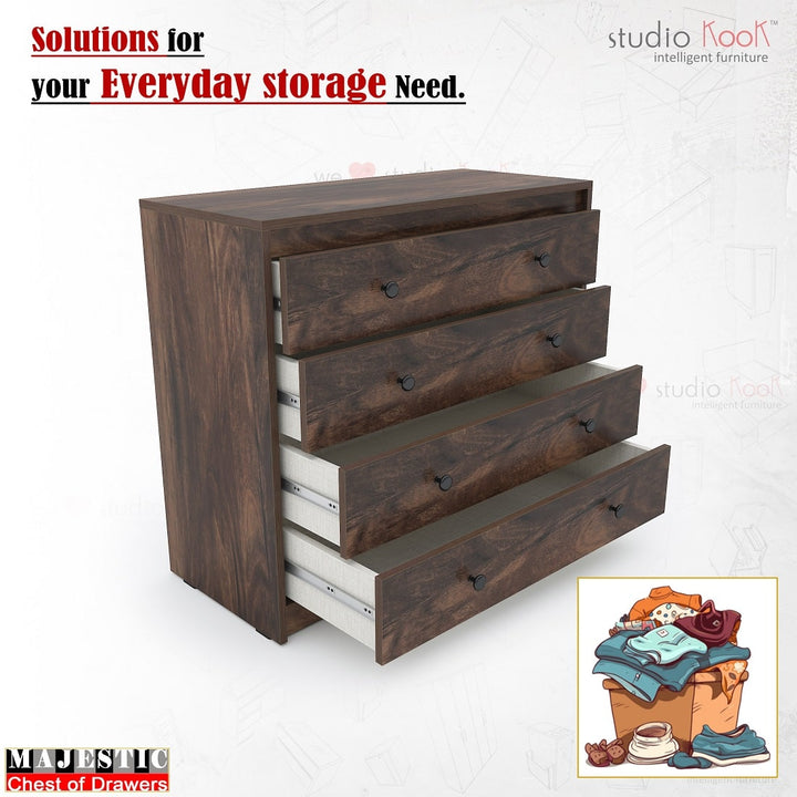 Majestic Chest of Drawers (Matte Finish)
