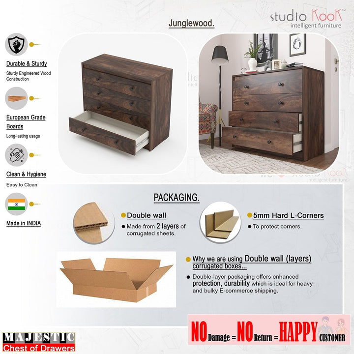 Majestic Chest of Drawers (Matte Finish)