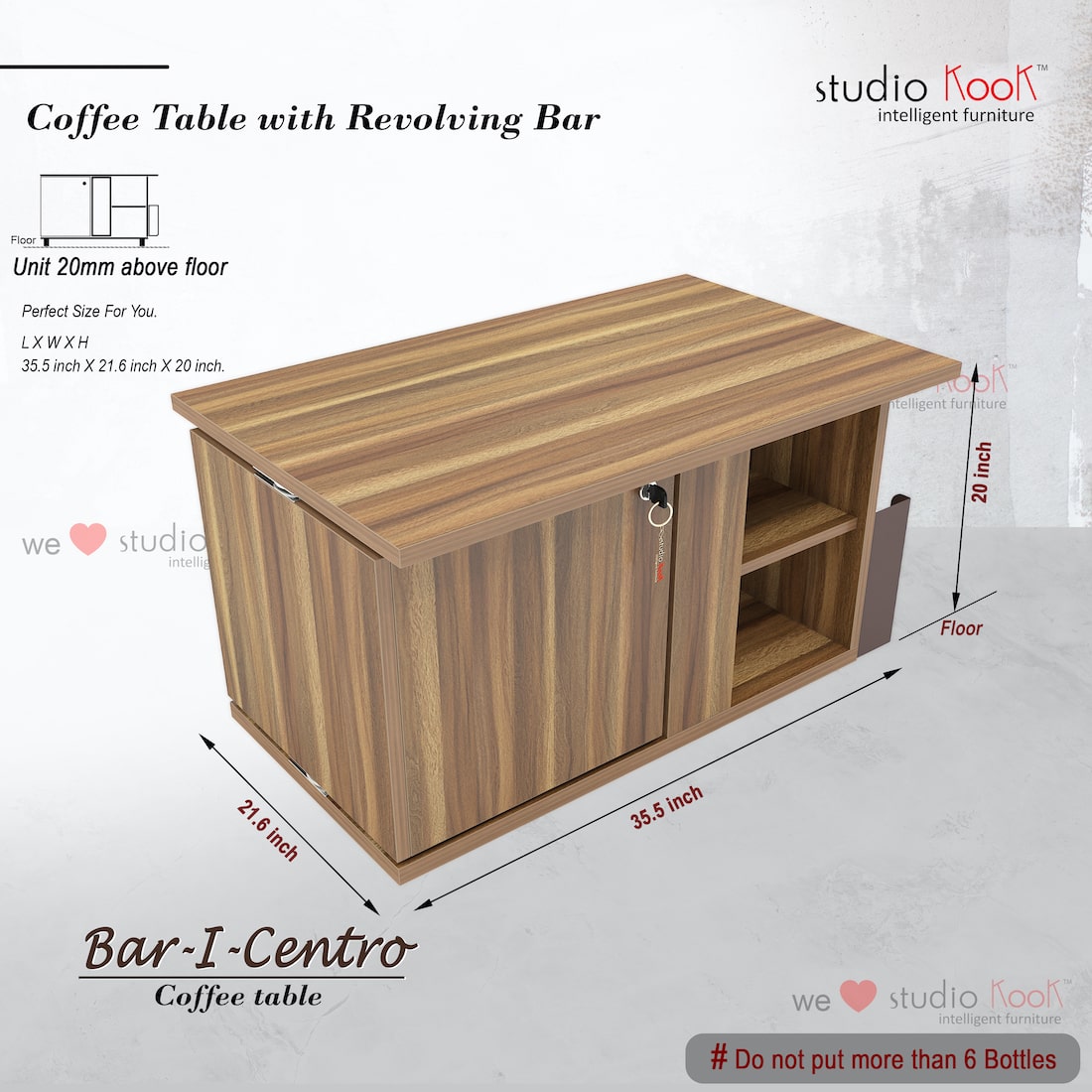 Bar-I-Centro Coffee Table