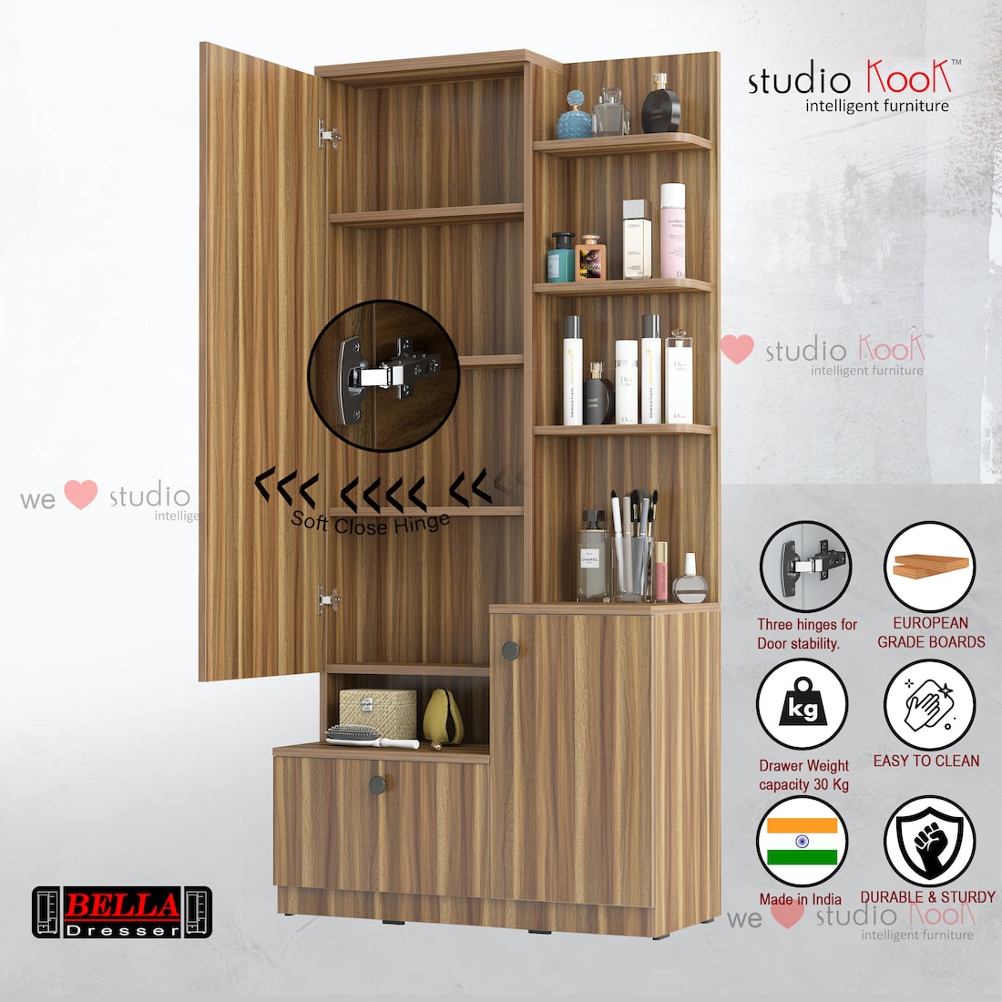 💜 30+ Wardrobe with study table designs | Study table designs, Wardrobe  design bedroom, Wardrobe with study table design