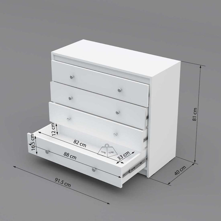 Majestic Chest of Drawers (Matte Finish)