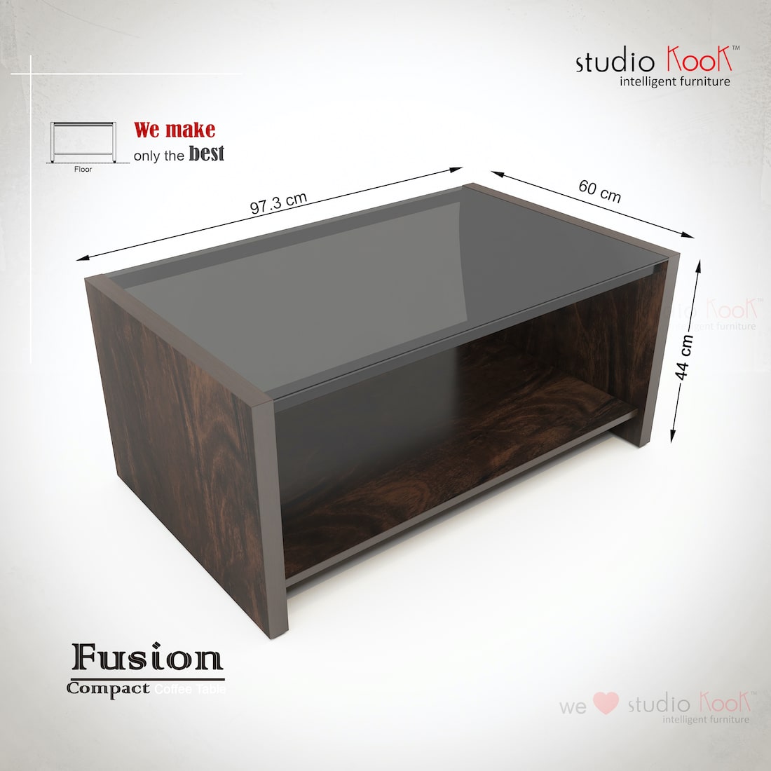 Fusion Compact Coffee Table