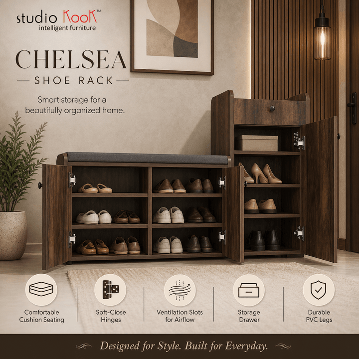 Chelsea Shoerack - 20 pairs capacity – StudioKook