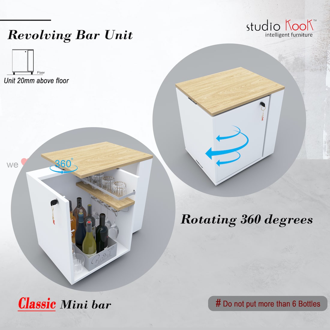 Classic Minibar Cabinet – StudioKook
