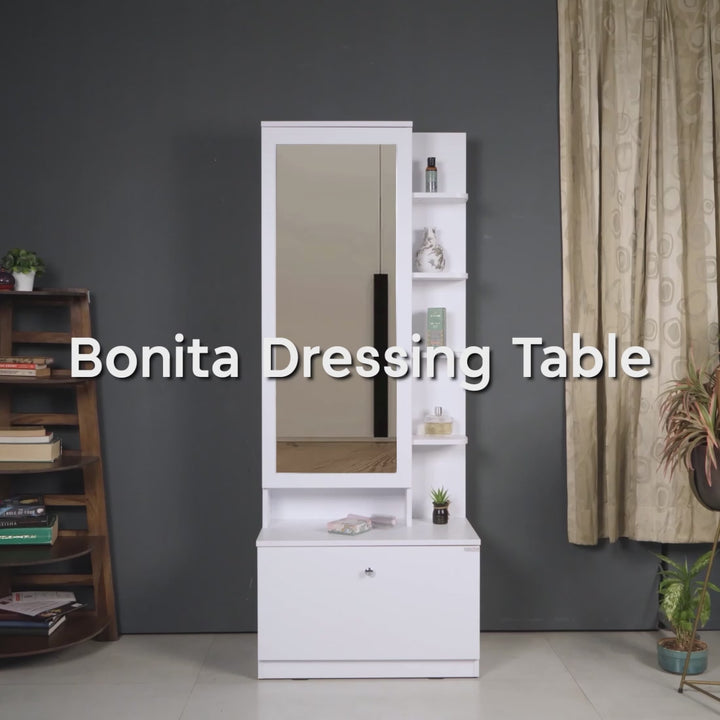 Bonita Dresser Unit / Dressing Table with Mirror