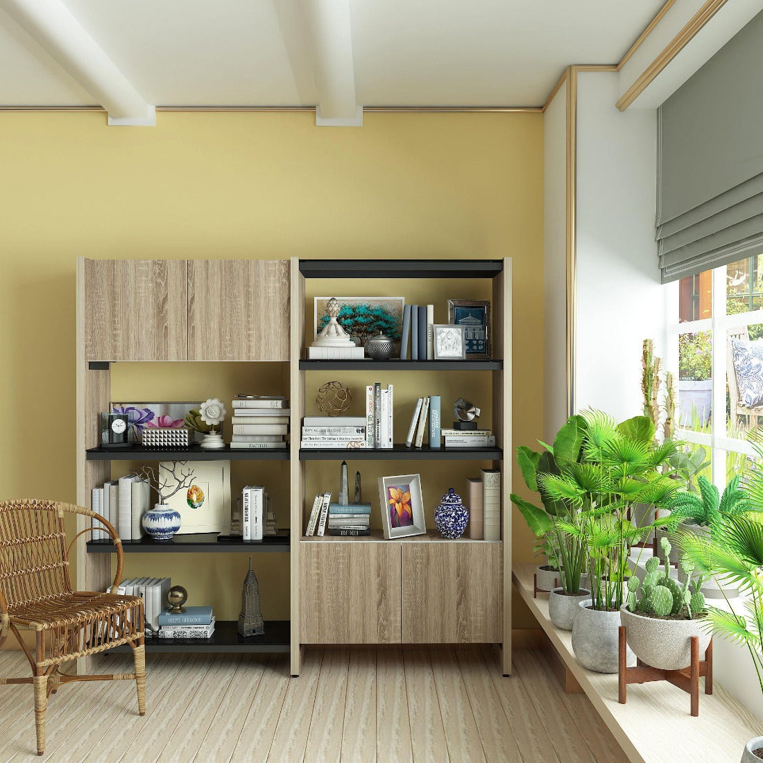 Olivia Modular Large Bookshelf - StudioKook