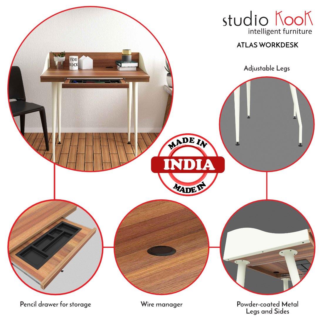 Studio kook deals study table