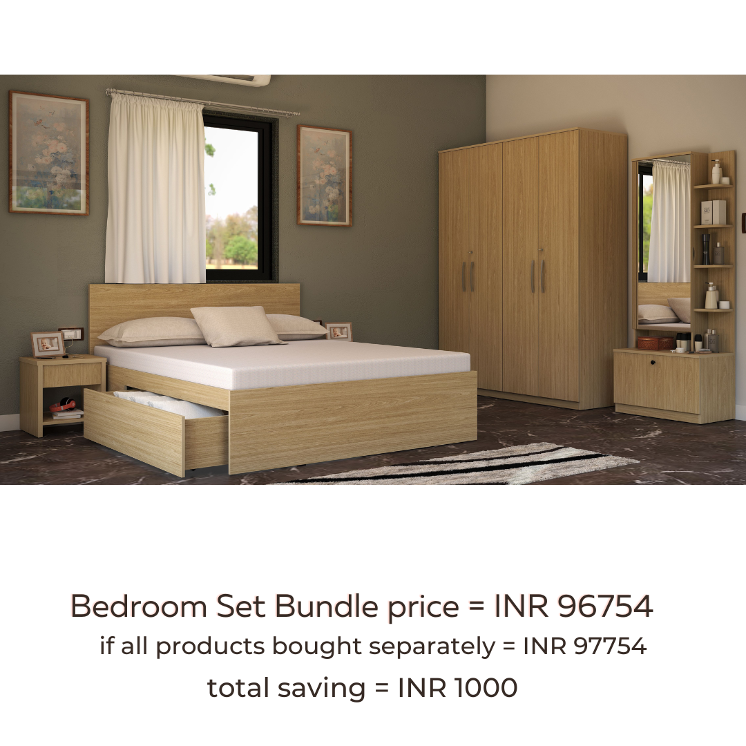 Pepperfry bedroom furniture deals